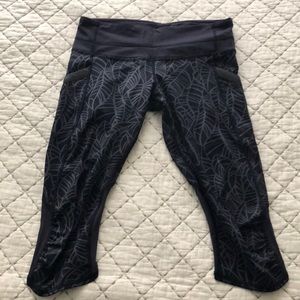 Lululemon Navy Crop Pant